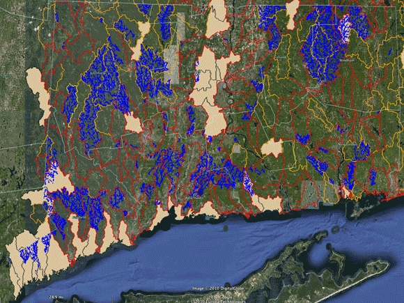 CT Class AA water, within EBJTV watersheds