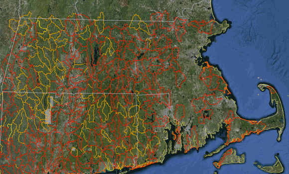 EBTJV data in Google Earth