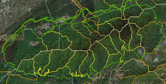 Great Smoky Mountain National Park with EBJTV data